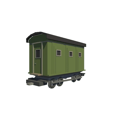 Train Wagon Green